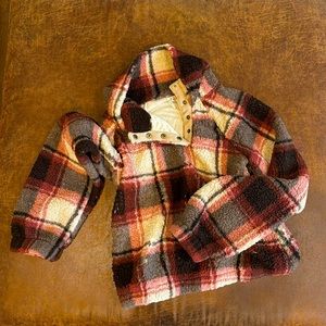 Size small - bell sleeve, fluffy sweater